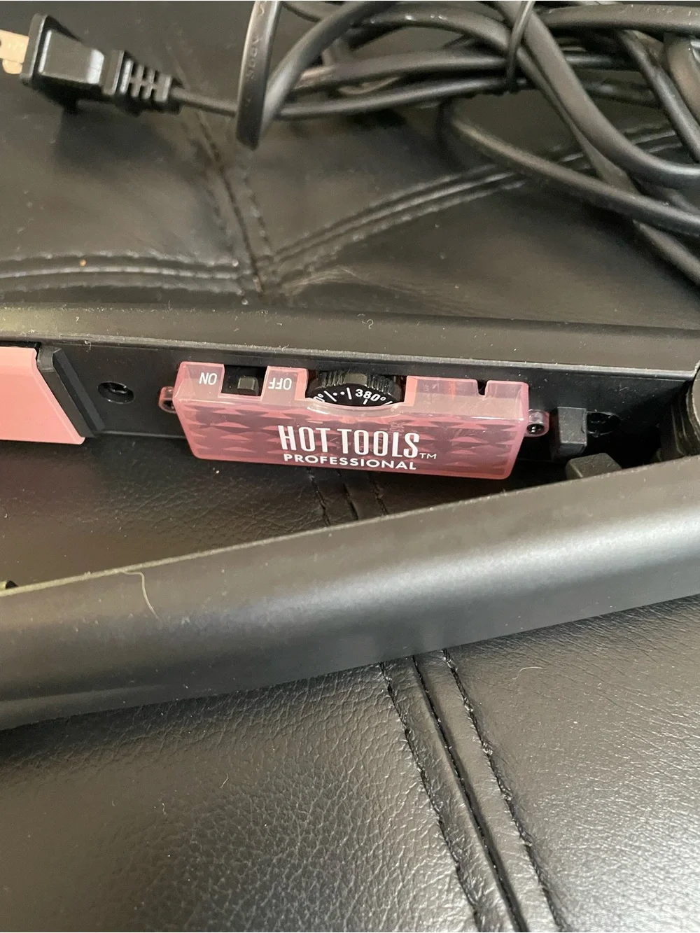 BabylissPRO HOT Pink Ceramic Flat Iron Hair Straightener - Women Hair Styling